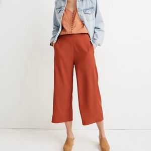 Madewell - Cotton Linen Crop Pants, NWT